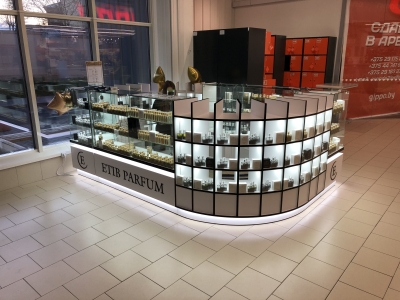 Островной магазин для торговли парфюмерией